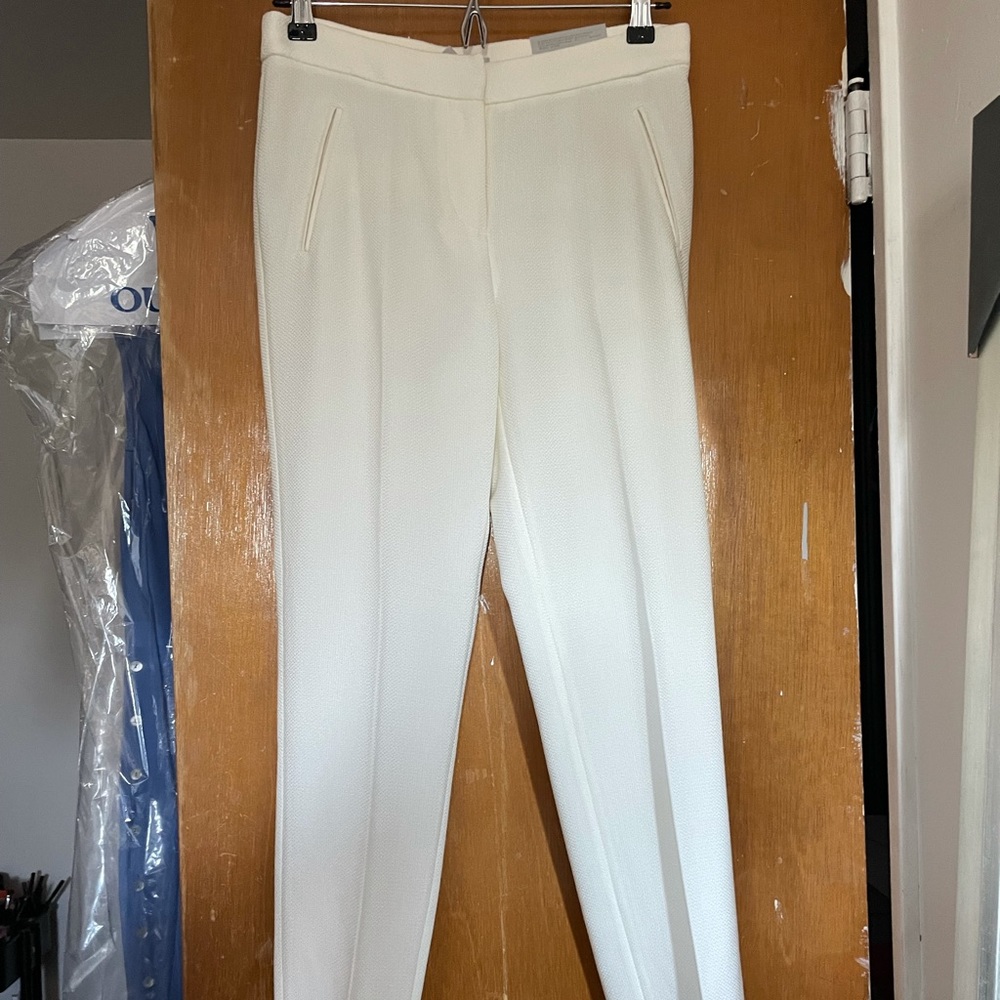 Cream trousers